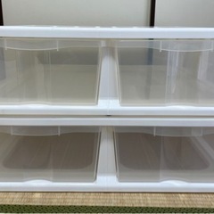 【取引中】押入 収納ケース ２個セットの画像