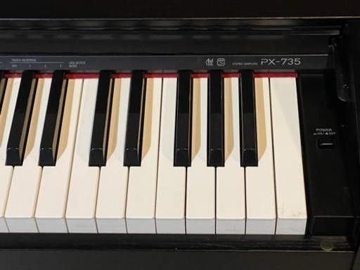 【新生活スタート応援キャンペーン】【極美品】【お届け無料有り】★電子ピアノ★CASIO PriviA PX-735BK【即日配送可】