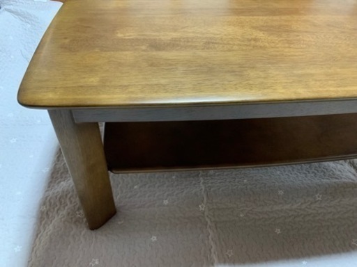 美品　カリモク　カフェテーブル