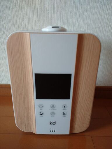 ハイブリッド式加湿器 木目調 htjs-007 モダンデコ