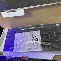無線薄型コンパクトキーボード　TK-FDM109TXBK