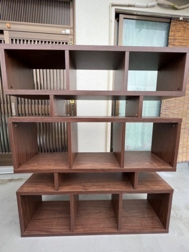 ニトリ　木目調キャビネット120cmX140cm