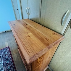 【ご成約済】ACTUS 北欧風 チェスト タンスの画像