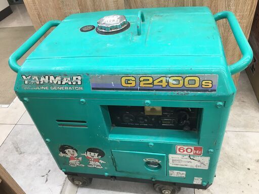 YANMAR ヤンマー ガソリン発電機 G2400S 防音 中古品