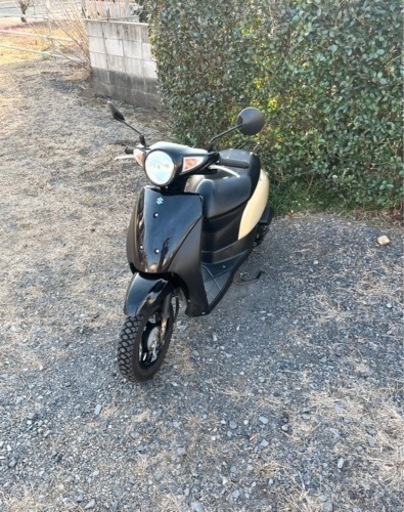 180. 動画あり　高年式　スズキ　レッツ　原付　バイク　50cc   車体