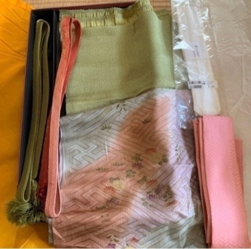 着物　色無地、喪服、草履、バッグほか装飾品