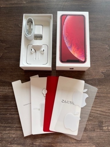 【最終価格‼️大幅値下げ‼️】iPhoneXR  本体　アイフォン　SIMフリー　64GB   レッド　美品