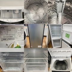 I405  ★新生活応援セット！　冷蔵庫＆洗濯機2点セット　アイリスオーヤマ 2020年製！の画像