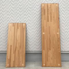 【受付終了】板（集成材）約1600×450×18mm ＆ 約11...