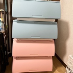 Nフラッテ衣装ケース　4個