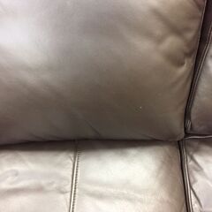 ※販売済【040】2人掛けソファ ブラウン NITORI ニトリの画像