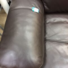 ※販売済【040】2人掛けソファ ブラウン NITORI ニトリの画像