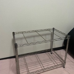 ステンレスラック　2点セット　の画像