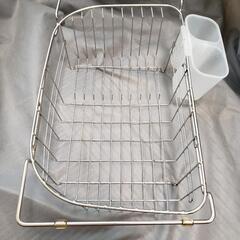 キッチン用品 水切りカゴ 水切り台 セット売りの画像