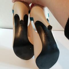 DIANA 靴 サイズ22cm ベージュ の画像