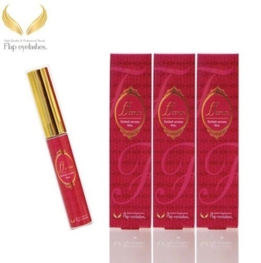 【Flap eyelashes】まつげ美容液 FFセラム 8ml（3本セット）