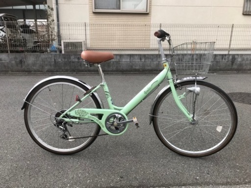 値引きしました。早いもの勝ち24インチ　6段ギヤ