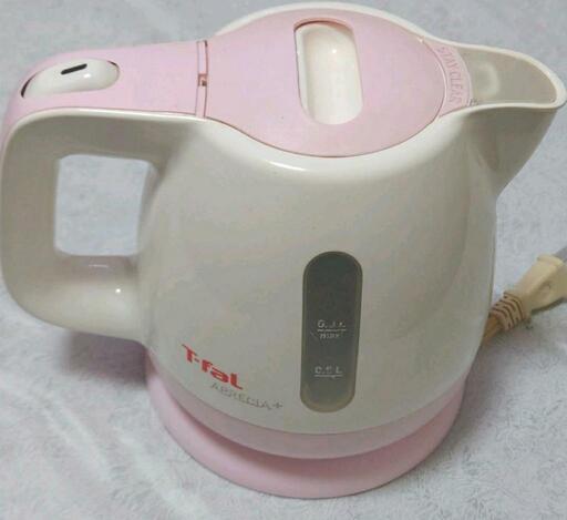 T-fal ティファール シュガーピンクの電気ケトル　アプレシアプラス