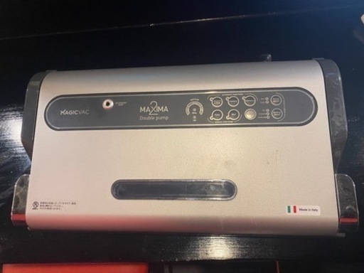 MAGICVACマジックバック 真空パック機 Maxima2 マキシマ2 MV608 真空パック器 セミ業務用スペック