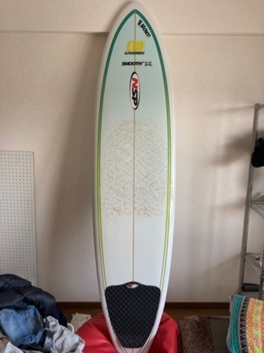 NSP サーフボード ファンボード 補修箇所あり