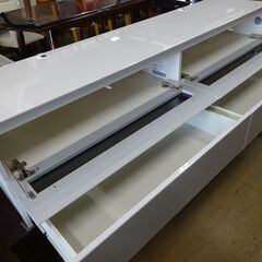 パモウナ(Pamouna)　TVボード　BW-180　パールホワイト【愛品倶楽部柏店】の画像
