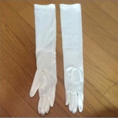 【お値下げしました！】ウェディング　ロンググローブ　②の画像
