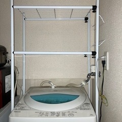 洗濯機　洗濯ラックの画像