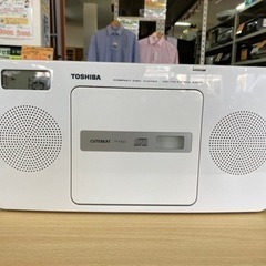 TOSHIBA  CDラジオ   2016年製  リサイクルショ...