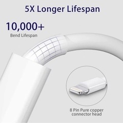 【即日発送】2本セット充電ケーブルの画像