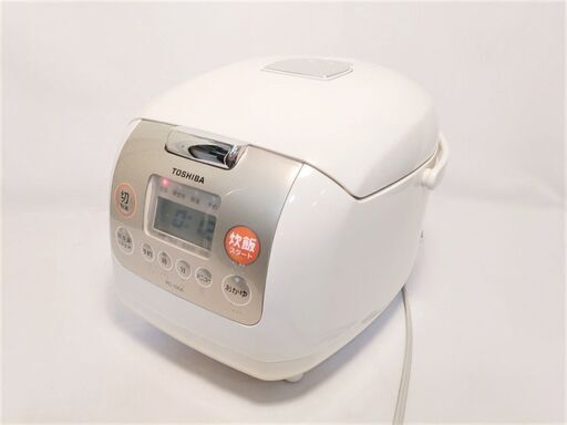 東芝 マイコン 炊飯器 保温釜 炊飯ジャー RC-10DE 5.5合炊き 動作品