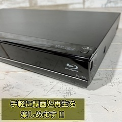 【すぐ使える‼️】SHARP ブルーレイレコーダー✨ 500GB⭕️ 配送可能🚛 の画像