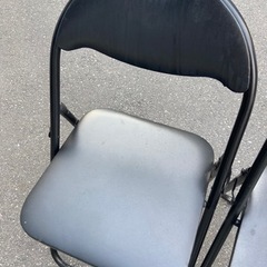 パイプイス2点の画像