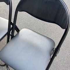 パイプイス2点の画像