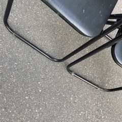 パイプイス2点の画像