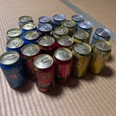 お酒　ビール　レモンサワー　ジン　合計22本＋１本
