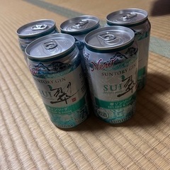 お酒　ビール　レモンサワー　ジン　合計22本＋１本の画像