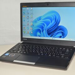 中古良品軽量ノートPC 最新Windows11+office 爆速SSD128GB 東芝 R734/M 高速i5-4310M/メモリ8GB/13.3インチ/無線/DVDマルチ/便利なソフト