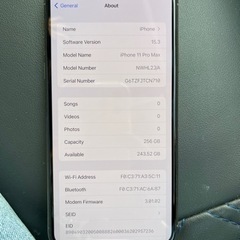 Iphone 11promax 256GBの画像
