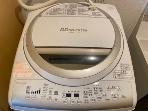 洗濯機(Toshiba AW-8V2)