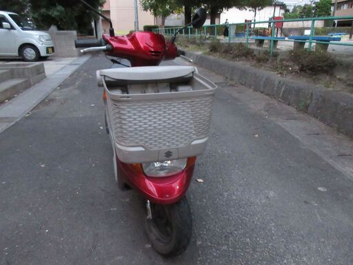 名古屋　レッツ4バスケット　ワインレッド　スズキ　4スト　原付