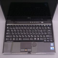 大容量HDD-750G 日本製 Wi-Fi有 ノートパソコン 13.3型 富士通 SH53/C 中古良品 Core i3 4GB DVDRW 無線 webカメラ Windows10 Office