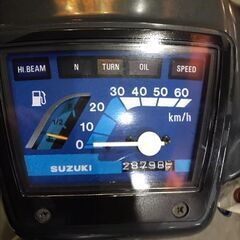【42】SUZUKI BIRDIE 50cc スズキ バーディー 原付 原チャリ バイク BA14A 滋賀県の画像