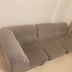 ニトリのローソファ　取り外し可能性の画像