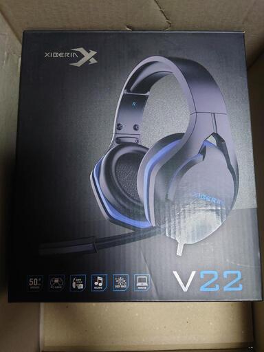 7.1ch　USB接続ヘッドセット　xiberia v22
