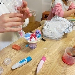 春の工作教室【オリジナルパフェ作り】美術教室Hibi（幼児〜小学生）の画像