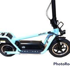 【展示品未使用❗️❗️】 glafit LOM X-SCOOTER グラフィット スクーター バイク スカイブルー 出庫日2021-11-29の画像