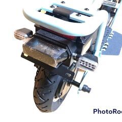 【展示品未使用❗️❗️】 glafit LOM X-SCOOTER グラフィット スクーター バイク スカイブルー 出庫日2021-11-29の画像