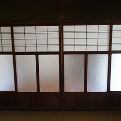 昭和レトロな建具