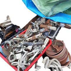 【作業に最適❗️】単管　パイプ　クランプ　足場　作業　仕事　現場　畑の画像