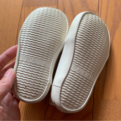 白のスリッポン☆トーマス 上履き　14cmの画像